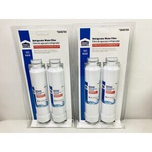 Project Source 3846784 Refrigerator Water Filter 4 Pack (2 Packs Of 2)